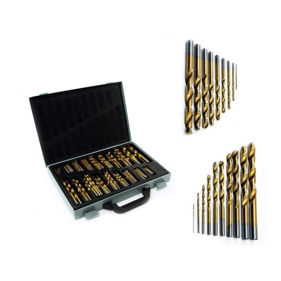 TITAN 170ks súprava železných vŕtačiek MAR-POL TITAN 170ks súprava železných vŕtačiek MAR-POL