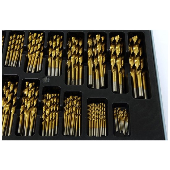 TITAN 170ks súprava železných vŕtačiek MAR-POL TITAN 170ks súprava železných vŕtačiek MAR-POL