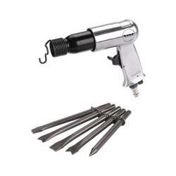 Sekáčové kladivo, 10mm (3/8"), 3500/min, 6,3bar (0,63MPa), HA 190 EXTOL PREMIUM Sekáčové kladivo, 10mm (3/8"), 3500/min, 6,3bar (0,63MPa), HA 190 EXTOL PREMIUM
