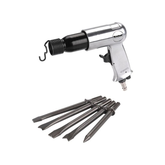 Sekáčové kladivo, 10mm (3/8"), 3500/min, 6,3bar (0,63MPa), HA 190 EXTOL PREMIUM