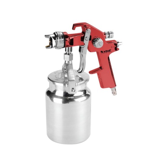 Striekacia pištoľ HVLP, 1000 ml, 3 bary (0,3 MPa), GS 1000-14 EXTOL PREMIUM