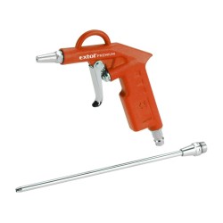 Fúkacia pištoľ, max. práca. tlak 8 bar (0,8 MPa), 2 trysky (krátke a 21 cm), BP 210 EXTOL PREMIUM Fúkacia pištoľ, max. práca. tlak 8 bar (0,8 MPa), 2 trysky (krátke a 21 cm), BP 210 EXTOL PREMIUM