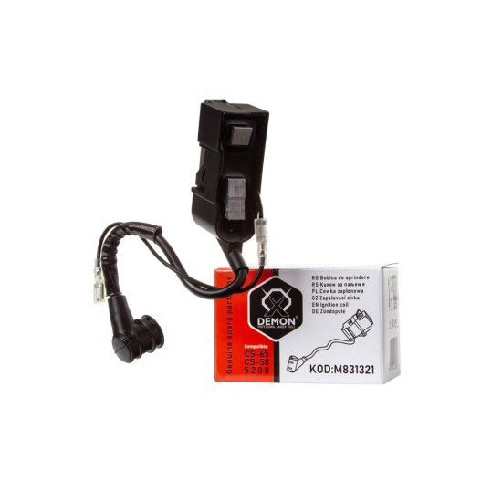 Indukčná zapaľovacia cievka pre reťazovú pílu