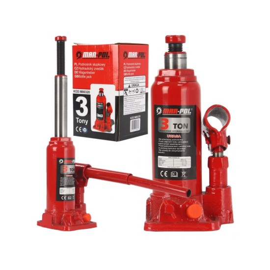 Hydraulický zdvihák 3t - bábika MAR-POL Hydraulický zdvihák 3t - bábika MAR-POL