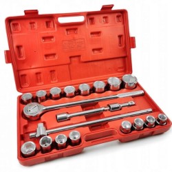 Sada nástrčných kľúčov 3/4 21ks 19-50mm šesťhran MAR-POL