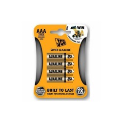 JCB alkalická batéria LR03/AAA, blister 4ks JCB alkalická batéria LR03/AAA, blister 4ks