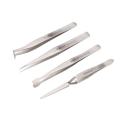 Pinzeta z nehrdzavejúcej ocele, sada 4 ks EXTOL PREMIUM