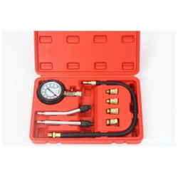 Kompresný merač pre benzínové motory, sada 8ks, tester kompresie MAR-POL Kompresný merač pre benzínové motory, sada 8ks, tester kompresie MAR-POL