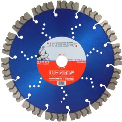 Segmentový diamantový rezací kotúč 230 x 15 x 22,2 mm RAPID Segmentový diamantový rezací kotúč 230 x 15 x 22,2 mm RAPID