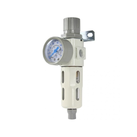 Regulátor tlaku s filtrom a manometrom 3/8" MAR-POL Regulátor tlaku s filtrom a manometrom 3/8" MAR-POL