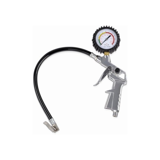 POWAIR0100 Nafukovacia pištoľ + tlakomer POWERPLUS POWAIR0100 Nafukovacia pištoľ + tlakomer POWERPLUS