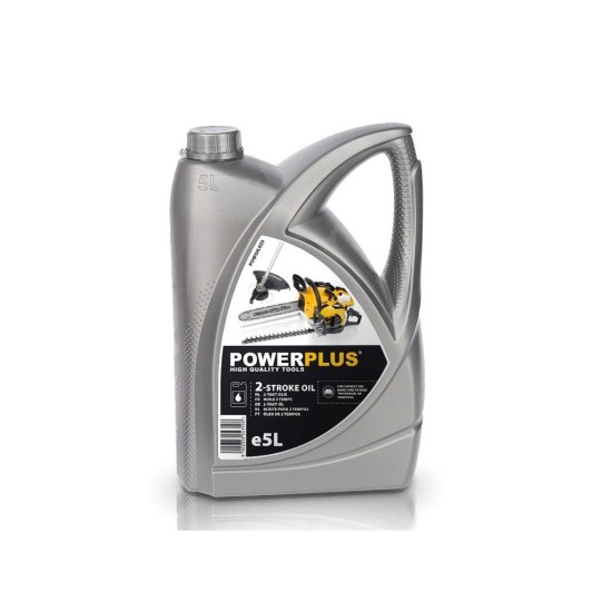 POWOIL025 olej pre 2-taktné motory 5l POWERPLUS