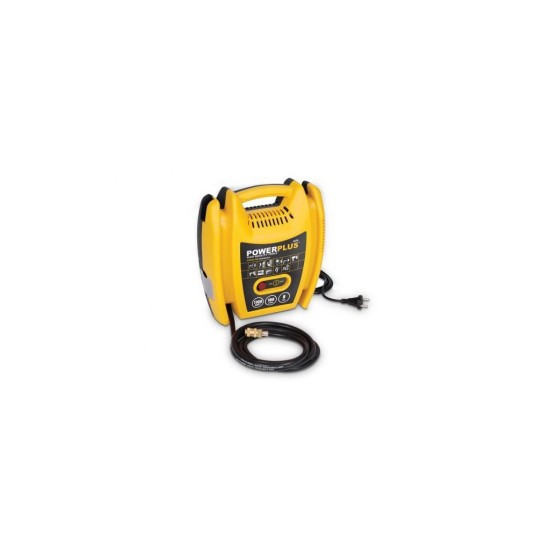 POWX1705 Kompresor 1100W + 5 ks príslušenstva. bezolejový POWERPLUS POWX1705 Kompresor 1100W + 5 ks príslušenstva. bezolejový POWERPLUS