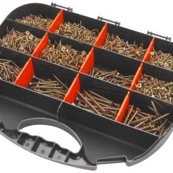 Skrutky do dreva, 12 veľkostí, sada 2000ks, EXTOL CRAFT