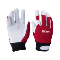 Pracovné rukavice kožené, 10", veľkosť 10", EXTOL PREMIUM