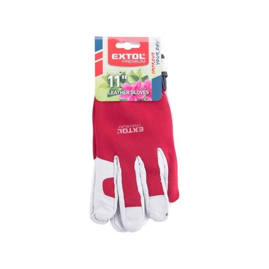 Pracovné rukavice kožené, 11", veľkosť 11", EXTOL PREMIUM Pracovné rukavice kožené, 11", veľkosť 11", EXTOL PREMIUM