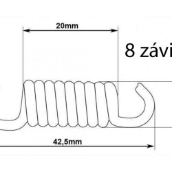 Pružina pre spojku krovinorezu Pružina pre spojku krovinorezu
