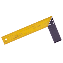 Štvorcová žltá 25cm-5101