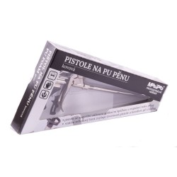 Kovová pištoľ z PU peny
