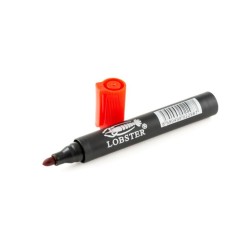 Permanentná značka (fix) - červená