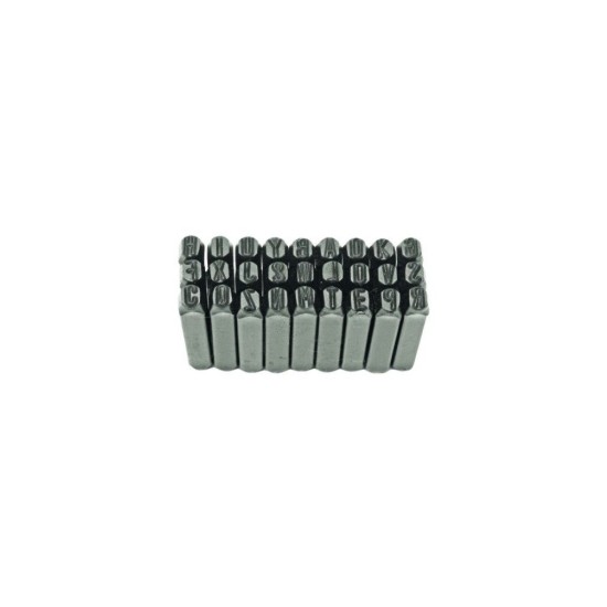 Pečiatka abecedy 6mm Pečiatka abecedy 6mm