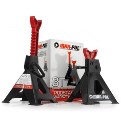 Nastaviteľná podpera pod telom 3t (1 pár) s poistkou MAR-POL