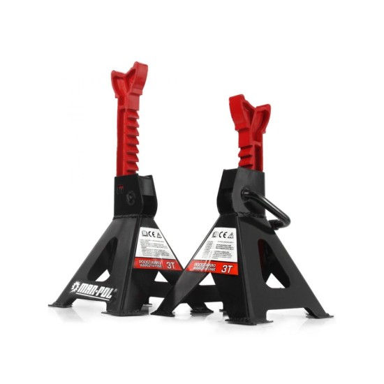 Nastaviteľná podpera pod telom 3t (1 pár) s poistkou MAR-POL Nastaviteľná podpera pod telom 3t (1 pár) s poistkou MAR-POL