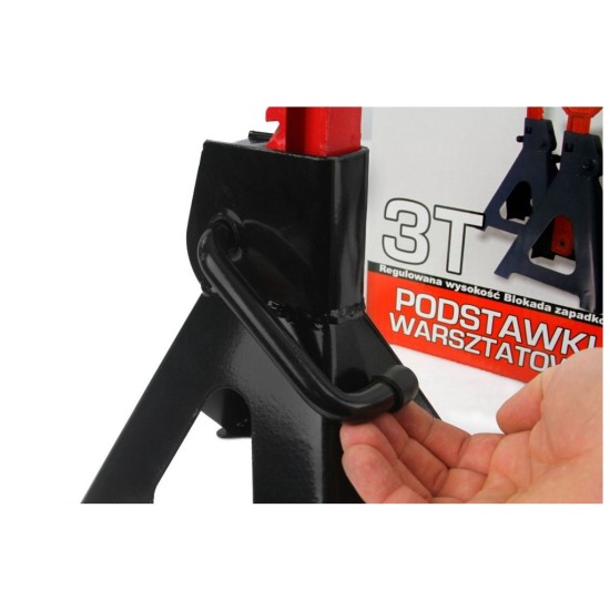 Nastaviteľná podpera pod telom 3t (1 pár) s poistkou MAR-POL Nastaviteľná podpera pod telom 3t (1 pár) s poistkou MAR-POL