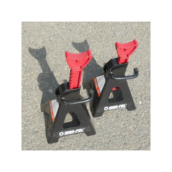 Nastaviteľná podpera pod telom 3t (1 pár) s poistkou MAR-POL Nastaviteľná podpera pod telom 3t (1 pár) s poistkou MAR-POL