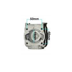 Náhradný valec, piest, 2x krúžok, čap, zástavky pre krovinorez DEMON