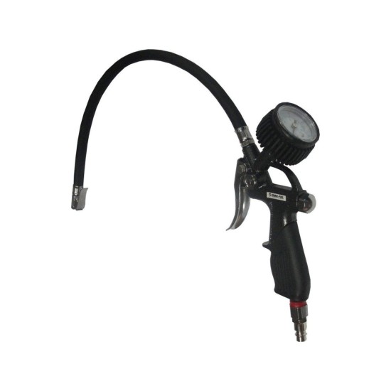 Pištoľ na hustenie pneumatík s manometrom, malý budík MAR-POL Pištoľ na hustenie pneumatík s manometrom, malý budík MAR-POL