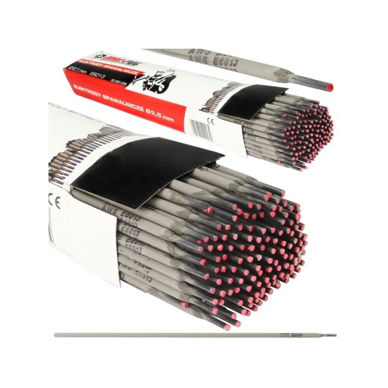 Rutilové elektródy E6013 2,5mm 300mm 2,5kg MAR-POL Rutilové elektródy E6013 2,5mm 300mm 2,5kg MAR-POL