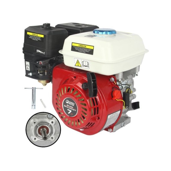 Motor 7HP/19 mm pre čerpadlo alebo riadiacu stanicu MAR-POL Motor 7HP/19 mm pre čerpadlo alebo riadiacu stanicu MAR-POL