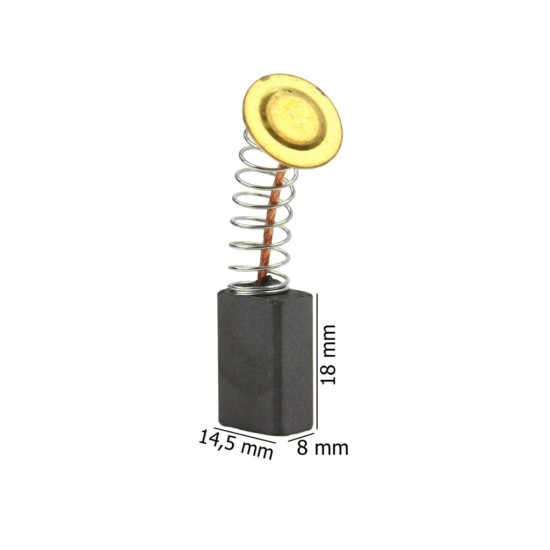 Náhradné kefy pre elektrické náradie 8x14,5 mm MAR-POL Náhradné kefy pre elektrické náradie 8x14,5 mm MAR-POL