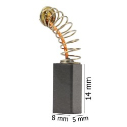 Náhradné kefy pre elektrické náradie 5x8 mm MAR-POL Náhradné kefy pre elektrické náradie 5x8 mm MAR-POL