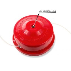 Vyžínacia hlava, závit M10 - bez skrutky (červená) MAR-POL Vyžínacia hlava, závit M10 - bez skrutky (červená) MAR-POL