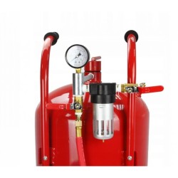 Mobilná tryskacia jednotka, pieskovač 38l MAR-POL