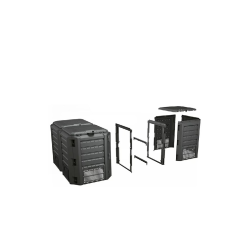 Plastový kompostér 800l, 2 moduly - čierny MODUL COMPOGREEN Plastový kompostér 800l, 2 moduly - čierny MODUL COMPOGREEN