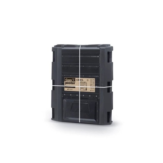 Plastový kompostér 380l COMPOGREEN, čierny Plastový kompostér 380l COMPOGREEN, čierny