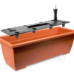 Samozavlažovací kvetináč-kvetináč 7,5l BALKÓNOVÁ PLECHOVKA