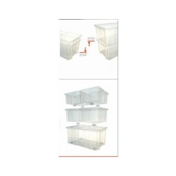 Plastový úložný box bez veka 12" CARGOBOX