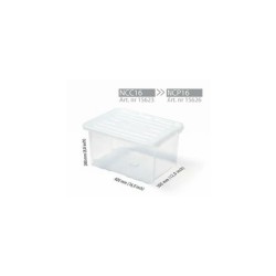 Plastový úložný box bez veka 16" CARGOBOX