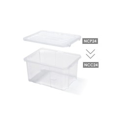 Plastový úložný box bez veka 24" CARGOBOX Plastový úložný box bez veka 24" CARGOBOX
