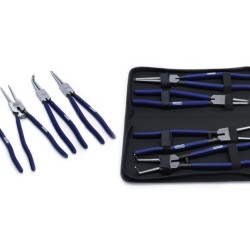 Seegerove kliešte na poistné krúžky 12", sada 4ks MAR-POL