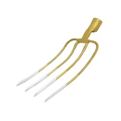 Vidlice, 4 špicé, bez rukoväte, žlté MAR-POL Vidlice, 4 špicé, bez rukoväte, žlté MAR-POL