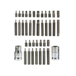TORX, HEX, XZN kľúče, nástrčné hlavy, sada 40ks MAR-POL TORX, HEX, XZN kľúče, nástrčné hlavy, sada 40ks MAR-POL