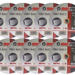 Rezací kotúč na kov, 230x1,9x22,2mm MAR-POL Rezací kotúč na kov, 230x1,9x22,2mm MAR-POL