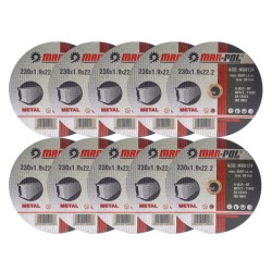 Rezací kotúč na kov, 230x1,9x22,2mm MAR-POL Rezací kotúč na kov, 230x1,9x22,2mm MAR-POL