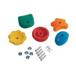 Horolezecké násady mix (kamene) - veľké, sada 5ks KAXL