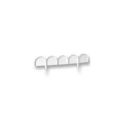 Plastový záhradný okraj 10m, 90mm GARDEN LINE (Farba: Hnedá)